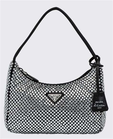 prada rhinestone bag.